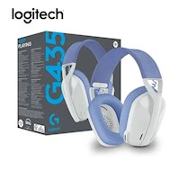 Audifono C/Microf. Logitech G435 Bt / Lightspeed White (981-001073)