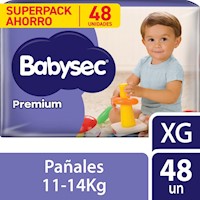 Pañal Babysec Premium Talla XG 48 un