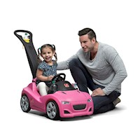 Carrito Deportivo Rosado - Auto Para Niñas