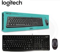 Teclado + Mouse Logitech MK 120