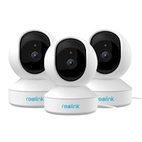 PACK DE 3 CÁMARAS DE SEGURIDAD E1 REOLINK – PROTECCIÓN INTELIGENTE