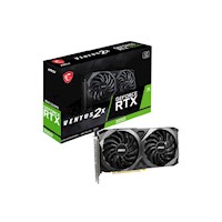 Tarjeta de Video MSI NVIDIA RTX 3050 Ventus 2X XS 8GB OC GDDR6