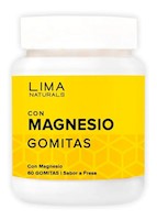 Gomitas con Magnesio Sabor Fresa Lima Naturals 60 unidades