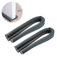 PACK 2 Burlete de Puerta Protector Flexible 95cm Sonido Polvo Suciedad