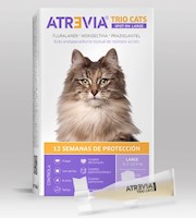 ANTIPULGAS PARA GATOS ATREVIA TRIO CATS SPOT ON LARGE (6.3 - 12.5KG) X 1 PIPETA