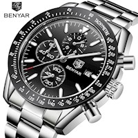Reloj Hombre Lujo BENYAR 5140 Cronógrafos