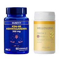 Ashwagandha + Omega 3 Wellosophy