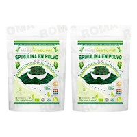 PACK 2 SPIRULINA EN POLVO 100G HEALTHNATURAL