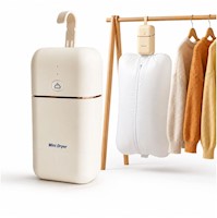 Mini Secadora Portátil de Ropa Eléctrica con Luz UV Plegable Para Viajes Hogar