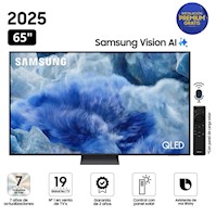 Televisor Samsung QLED 65" Visión AI Smart TV QN65Q8FAAGXPE - Nuevo 2025