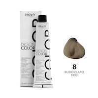 TINTE PARA CABELLO COLOR RUBIO CLARO FRIO 8 DIKSON PROFESSIONAL