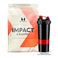 Impact Creatina Monohidratada Myprotein 250Gr + Shaker Aleatorio