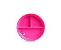 27160 PLATO C/ANTIDESLIZANTE ROSADO