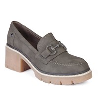 MOCASIN MUJER STHEF KHAKI 7948