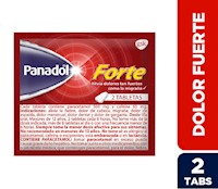 Panadol Forte 500mg Tabletas - Unidad 2 UN