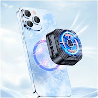 Ventilador Enfriador Magnético de Celular RGB X79 Para Refrigeración