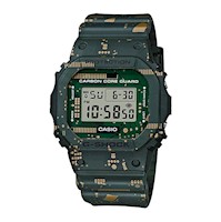 Reloj G-SHOCK DWE-5600CC-3D Carbono/Resina Hombre Verde