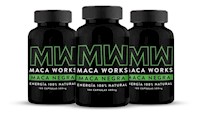 Pack 03 Frascos Maca Negra Maca Works 100 Capsulas