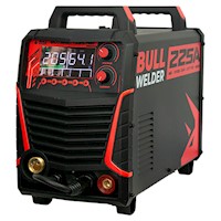 Soldadora Inverter Bull Welder 4En1 Mig-Mma-Tig Lift 225A