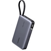 POWER BANK UGREEN 20000MAH 145W CABLE INTEGRADO LED DISPLAY PB551