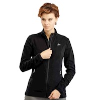 Casaca Polar de montaña y trekking Mujer Quechua MH120 Full Zip
