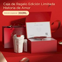 Set de Regalo: Vaso Térmico Love Story - Coca-Cola x Germ – 380 ml /12Oz