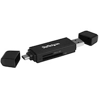Startech Lector Grabador USB-A 3.0 USB-C, SD y MicroSD SDMSDRWU3AC