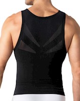 Camiseta de Compresión en Abdomen, Pecho y Espalda