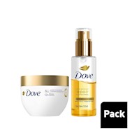 KIT x2 Dove Bond Intense Repair Serum y Mascarilla Capilar