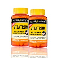 Vitatrum Multivitamin & Multimineral (130 Tab) Pack X2