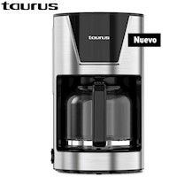 Cafetera Taurus Sicilia Plateada 15 TZ Sistema Antigoteo