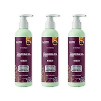 Shampo Minoxidil 5% PREMIUM cabello liso 250ML DERMO SUMAK 3und