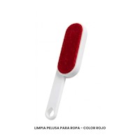 LIMPIA PELUSA PARA ROPA - COLOR ROJO