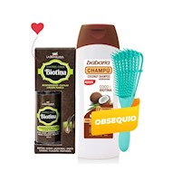 Duo Shampoo Coco Babaria más Biotina Brasiliana + Regalo