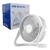 Ventilador de Escritorio Silencioso 24CM YR-S802 - Blanco