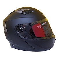 Casco Hoken FF866 Modular  Doble Visor talla L - Negro Mate