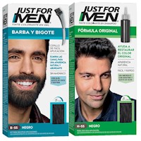 Pack dúo JFM Tinte + Barba y bigote negro