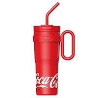 Vaso Térmico Hidrato Coca Cola x GERM 1100ml / 37.2 Oz Rojo