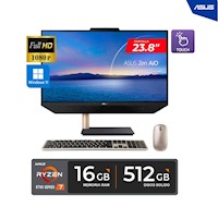 Todo en Uno Táctil Asus Zen Ryzen 7 5700U FHD 23.8'' /16GB/512GB SSD M.2/Win11