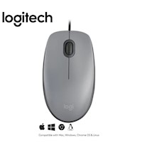 MOUSE LOGITECH M110 SILENT OPTICO USB SILVER