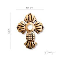 Mini Cruz Decorativa 15 x 11.5 cm