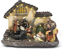 Figura decorativa en polirresina hecha a mano