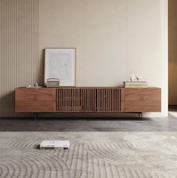 Mesa de tv Minimalista Namura color Marrón Tu Mesita