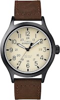 Timex Expedition Scout con Correa de Cuero Marrón