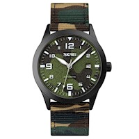 Skmei - Reloj Análogo 9246BKCMGN para Hombre