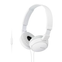 Sony Audífonos On Ear con Micrófono MDR-ZX110AP Blanco
