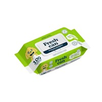 Fresh Can Wipes Te Verde Con Aloe 100 Un
