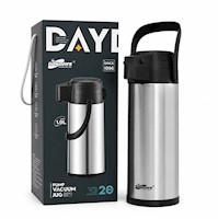 Termo con Dispensador DAYDAYS 1.9 Litros Premium Acero Inoxidable