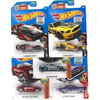 Carros Hot Wheels Muscle Car Madness Packx5