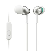 Sony Audífonos In Ear con Micrófono MDR-EX110AP Blanco